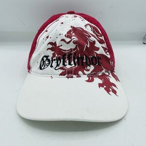 Harry Potter Hat Cap Gryffindor Red & White Strapback Universal Studios
